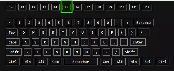 Press F5