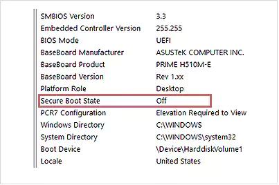 Secure Boot System