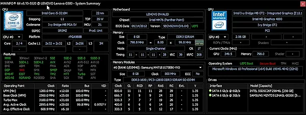 You can see your CPU temp range in here.